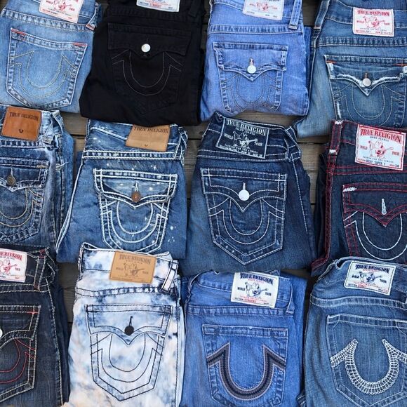 MYSTERY BOX OF 3 True Religion Jeans Size 31 - Picture 1 of 5